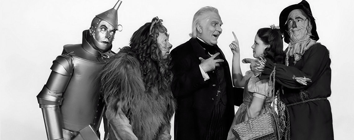 Jack Haley, Bert Lahr, Frank Morgan, Judy Garland, Ray Bolger | "The Wizard of Oz" (1939)
