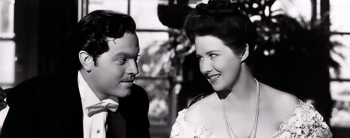Orson Welles, Ruth Warrick  | "Citizen Kane" (1941)