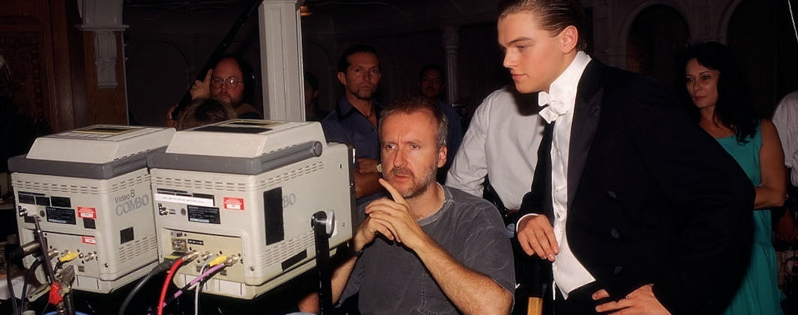 James Cameron, Leonardo DiCaprio | "Titanic" (1997) *