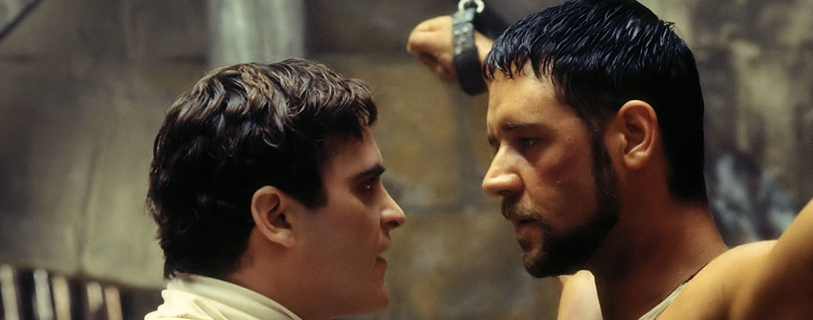 Russell Crowe, Joaquin Poenix | "Gladiator" (2000)