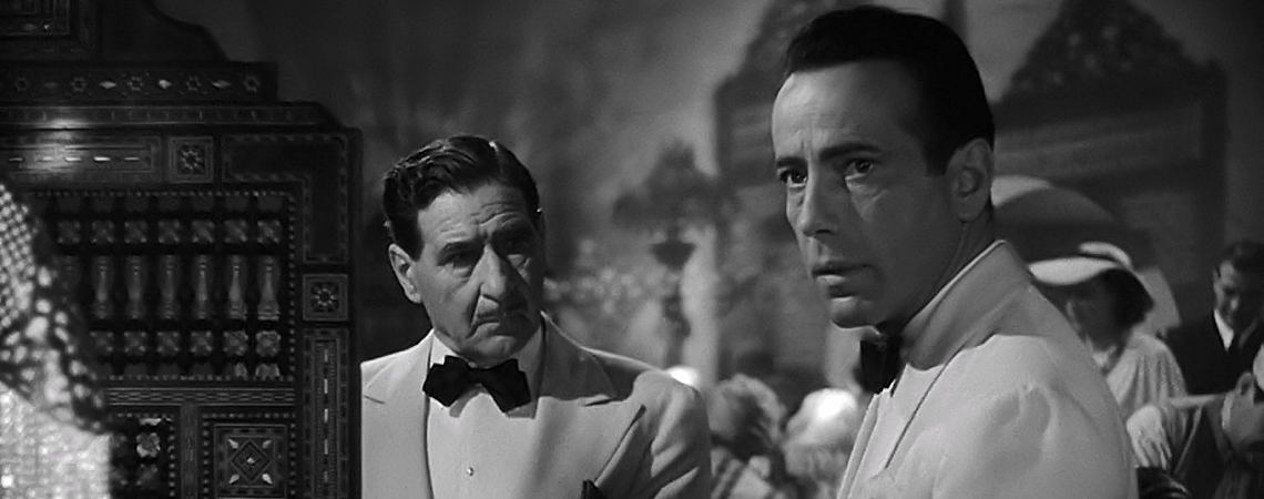 Humphrey Bogart, Paul Panzer | "Casablanca" (1942)