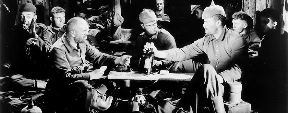 Lew Ayres, Ben Alexander, G. Pat Collins, Scott Kolk, Slim Summerville, Louis Wolheim, John Wray | "All Quiet on the Western Front" (1930)