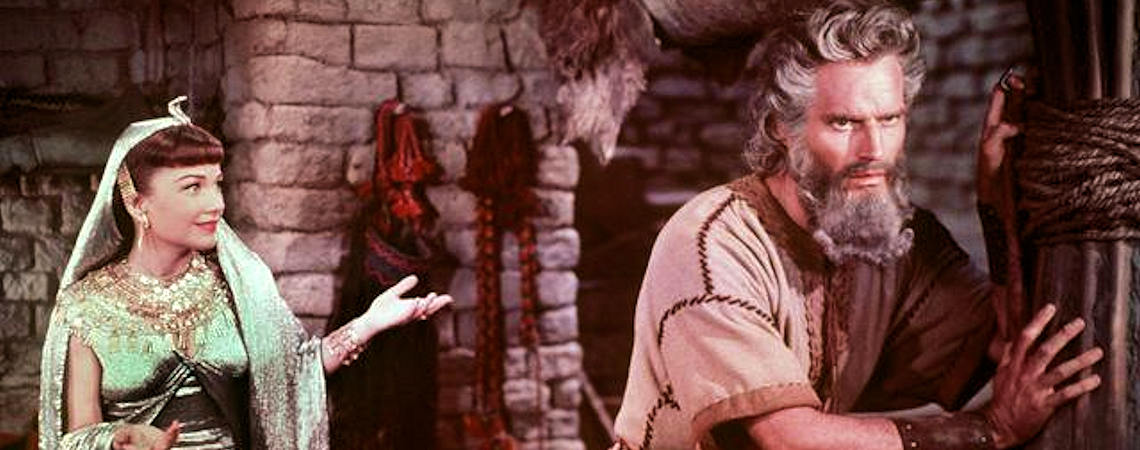 Anne Baxter, Charlton Heston | "The Ten Commandments" (1956) *
