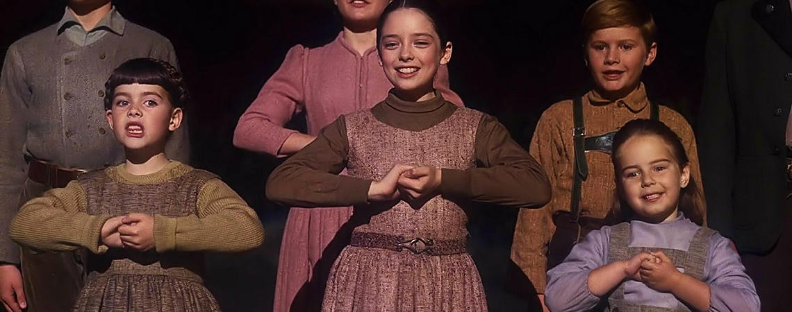Angela Cartwright, Duane Chase, Kym Karath, Debbie Turner | "The Sound of Music" (1965)
