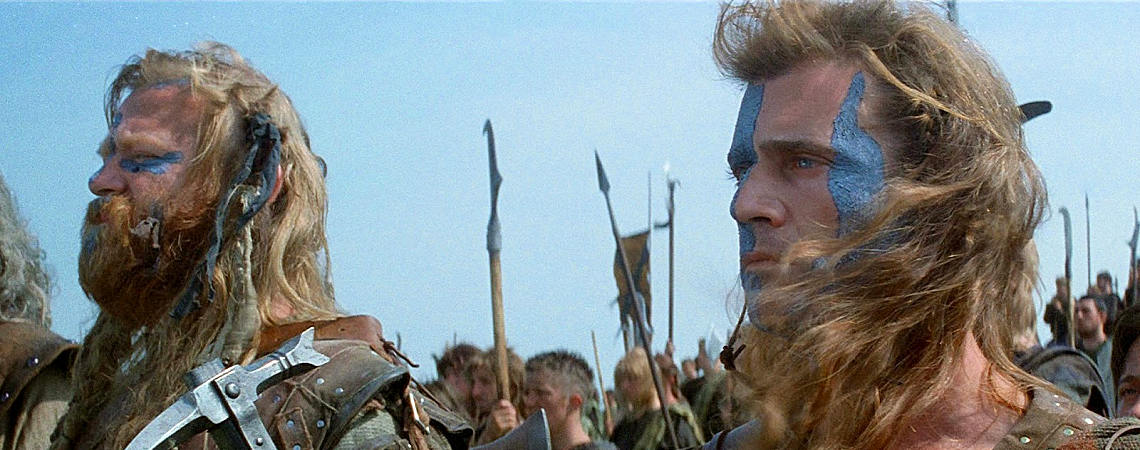 Brandon Gleeson, Mel Gibson | "Braveheart" (1995)