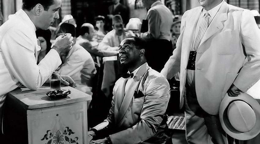 Humphrey Bogart, Sydney Greenstreet, Dooley Wilson | "Casablanca" (1942) **