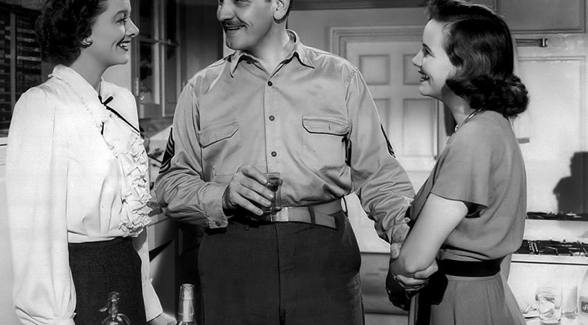 Virginia Mayo, Fredric March, Teresa Wright | "The Best Years of Our Lives" (1946)