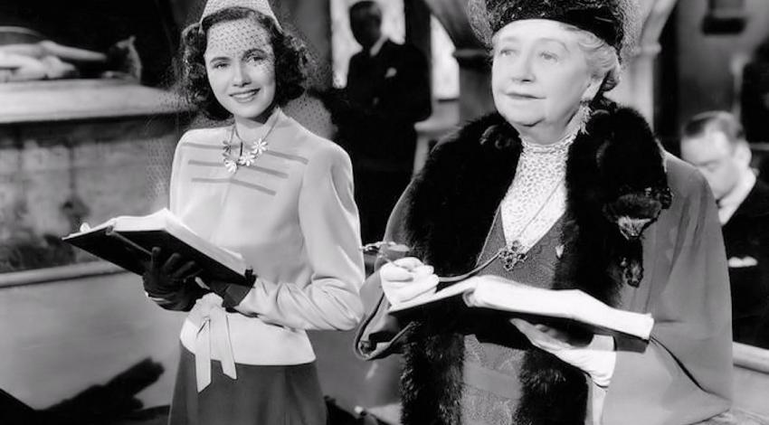Greer Garson, Dame May Whitty | "Mrs. Miniver" (1942)