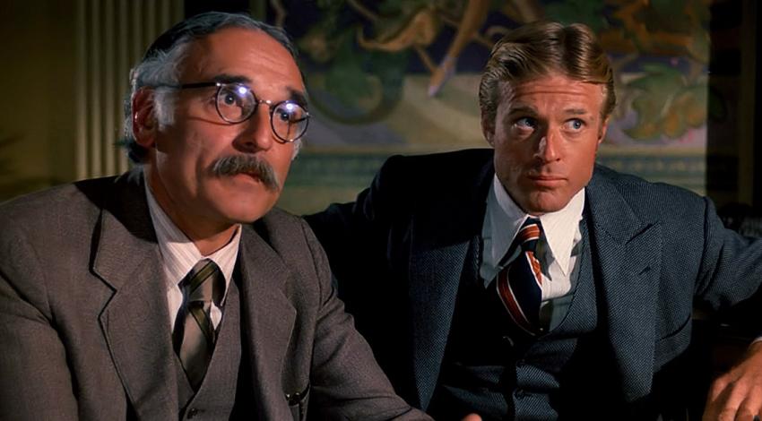 Harold Gould, Robert Redford | "The Sting" (1973)