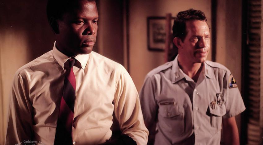 Sidney Poitier, Warren Oates | "In the Heat of the Night" (1967) *